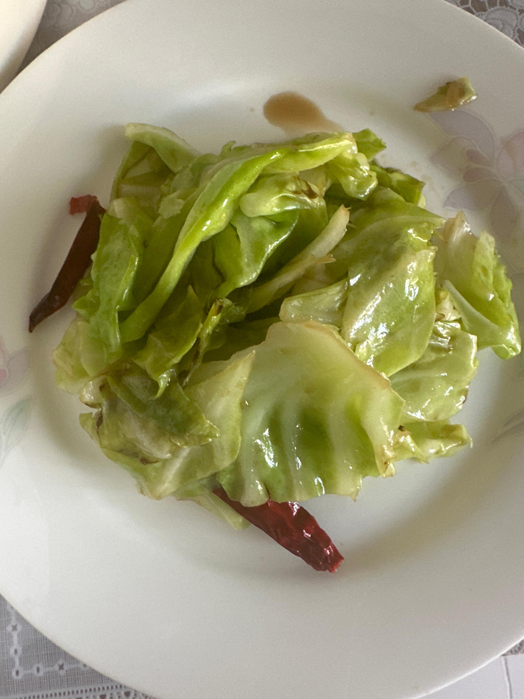 爆炒包菜