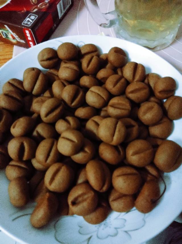 咖啡豆豆饼干