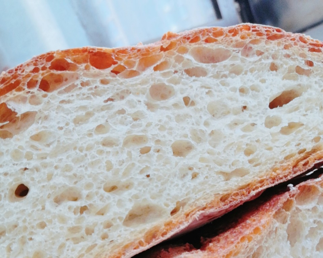 最简单的懒人乡村面包，全程手不沾面。的做法 步骤21