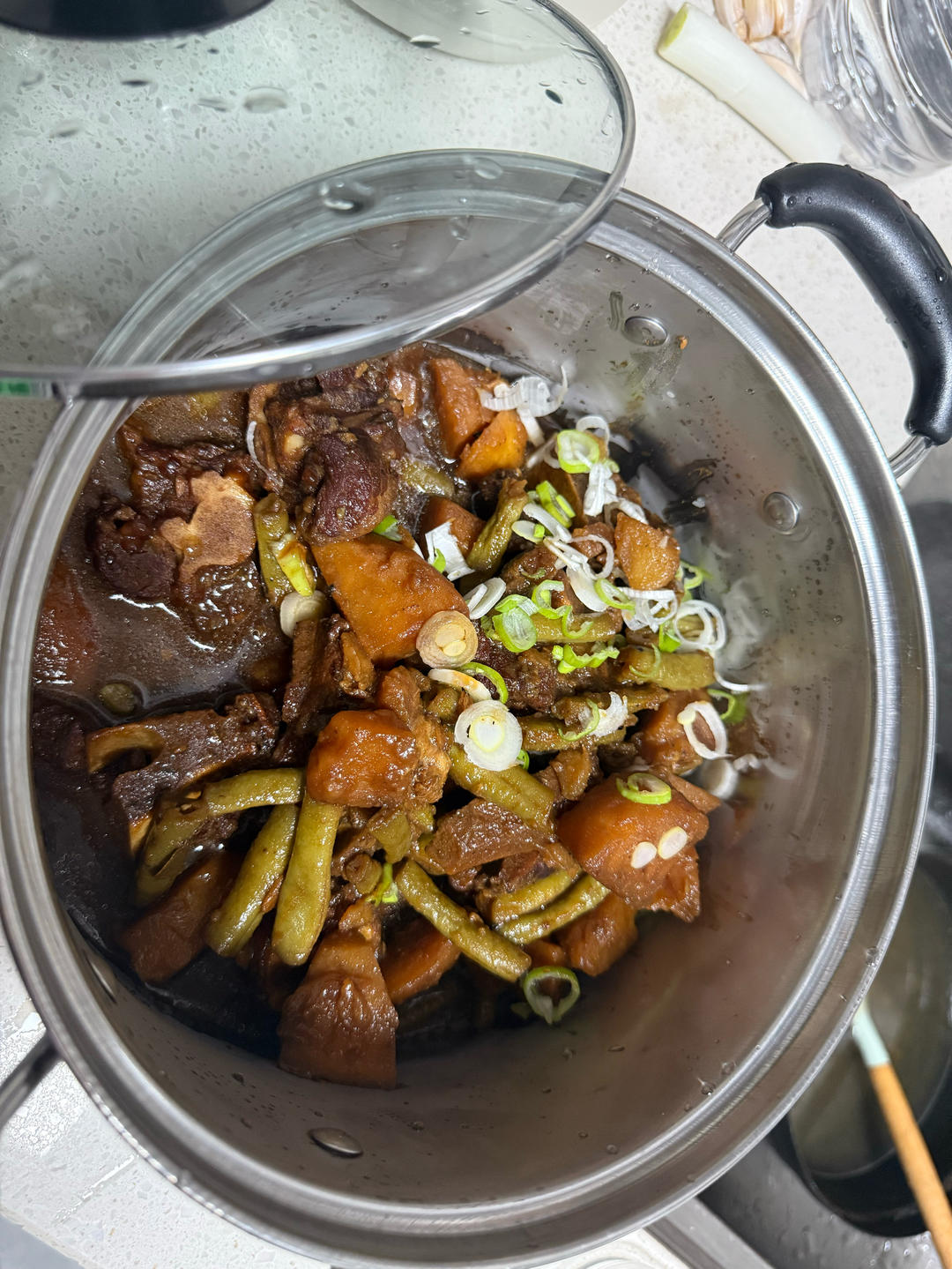 排骨土豆炖粉条