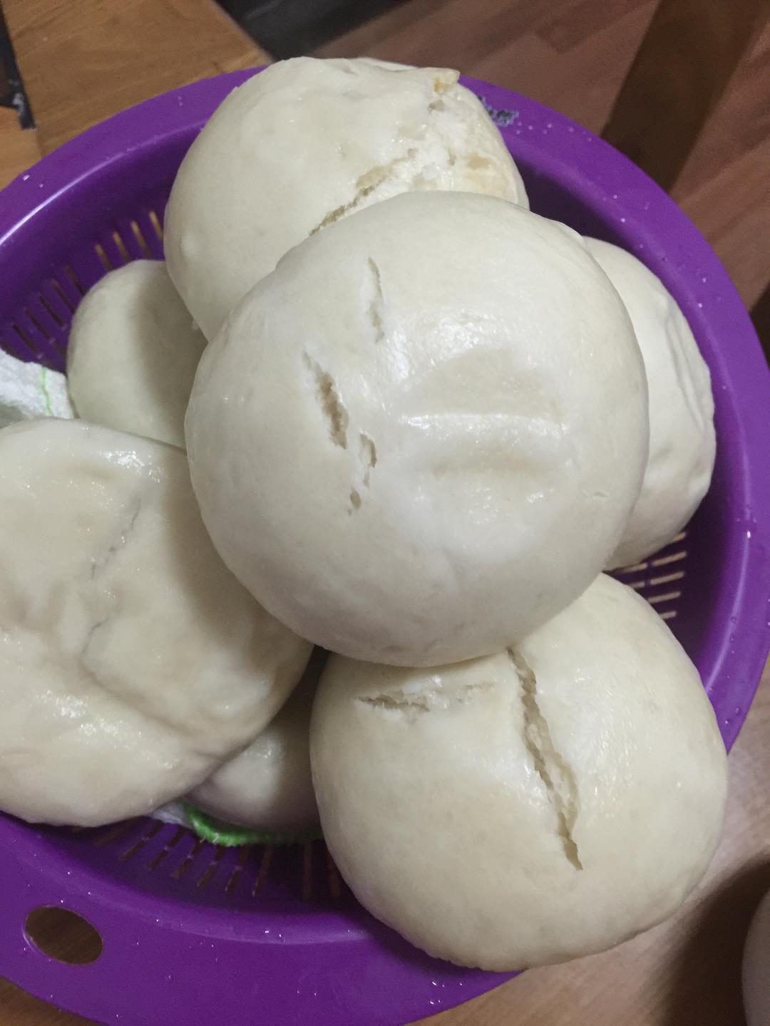 发面馒头(使用面头蒸发)的做法