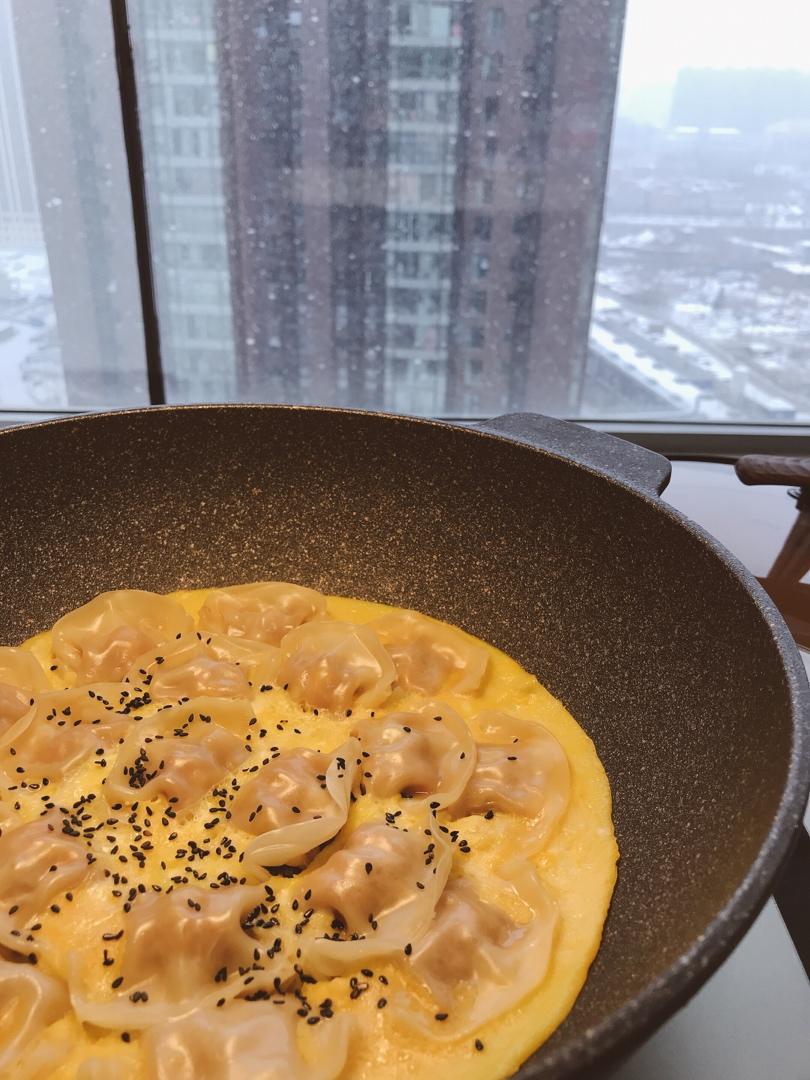 鸡蛋煎饺