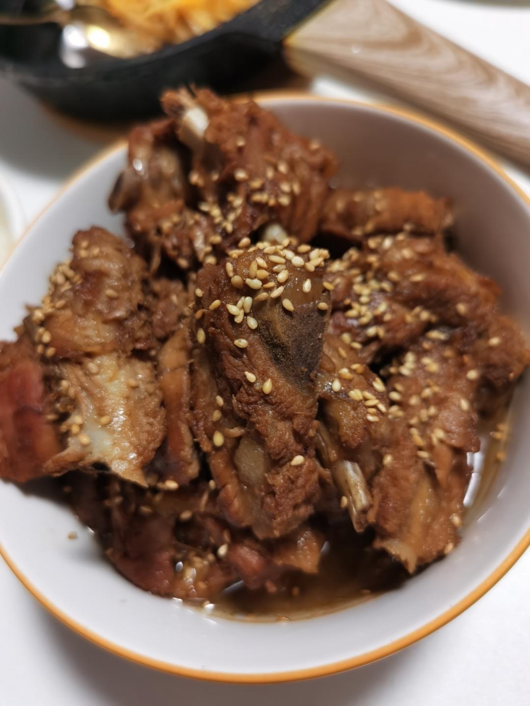 糖醋排骨/糖醋小排（不放油）（12345口诀做出正宗上海本帮）