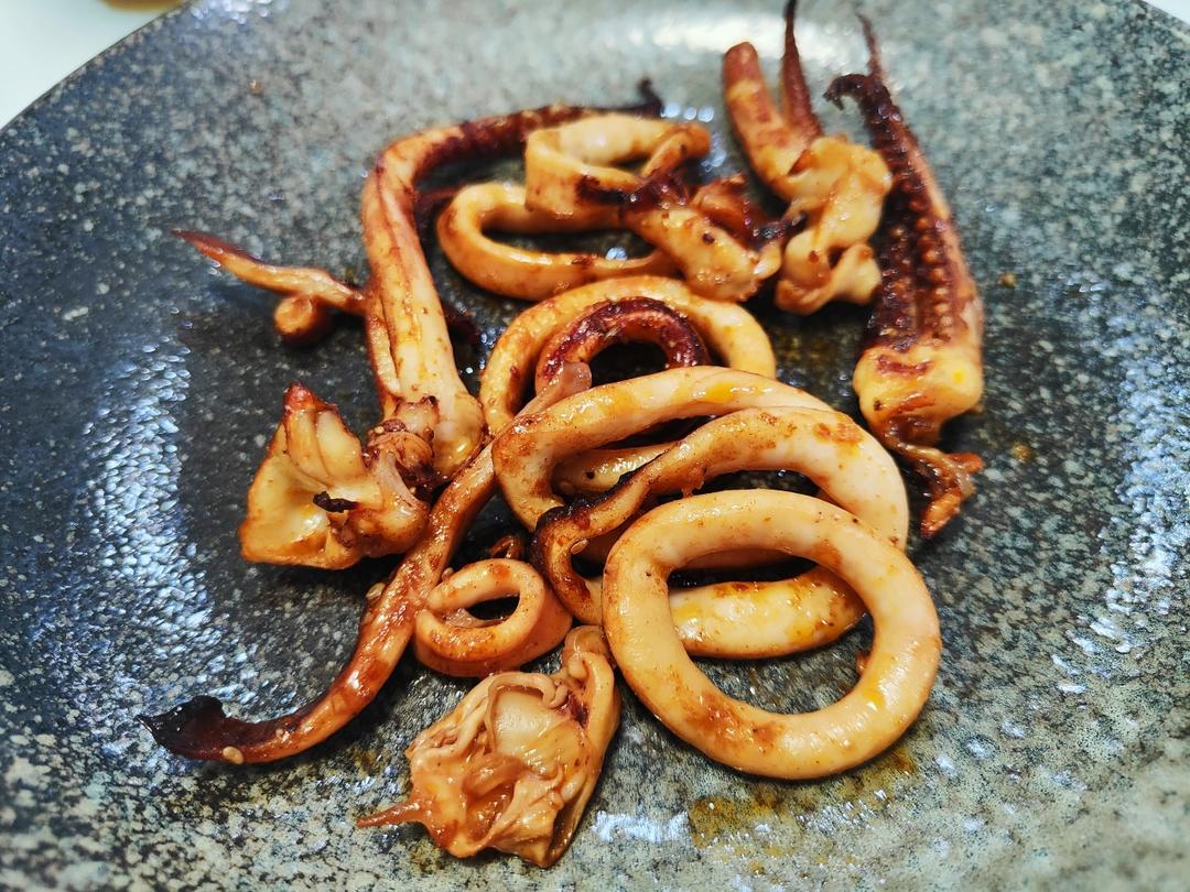 烤鱿鱼（烤箱版）秒杀铁板烧
