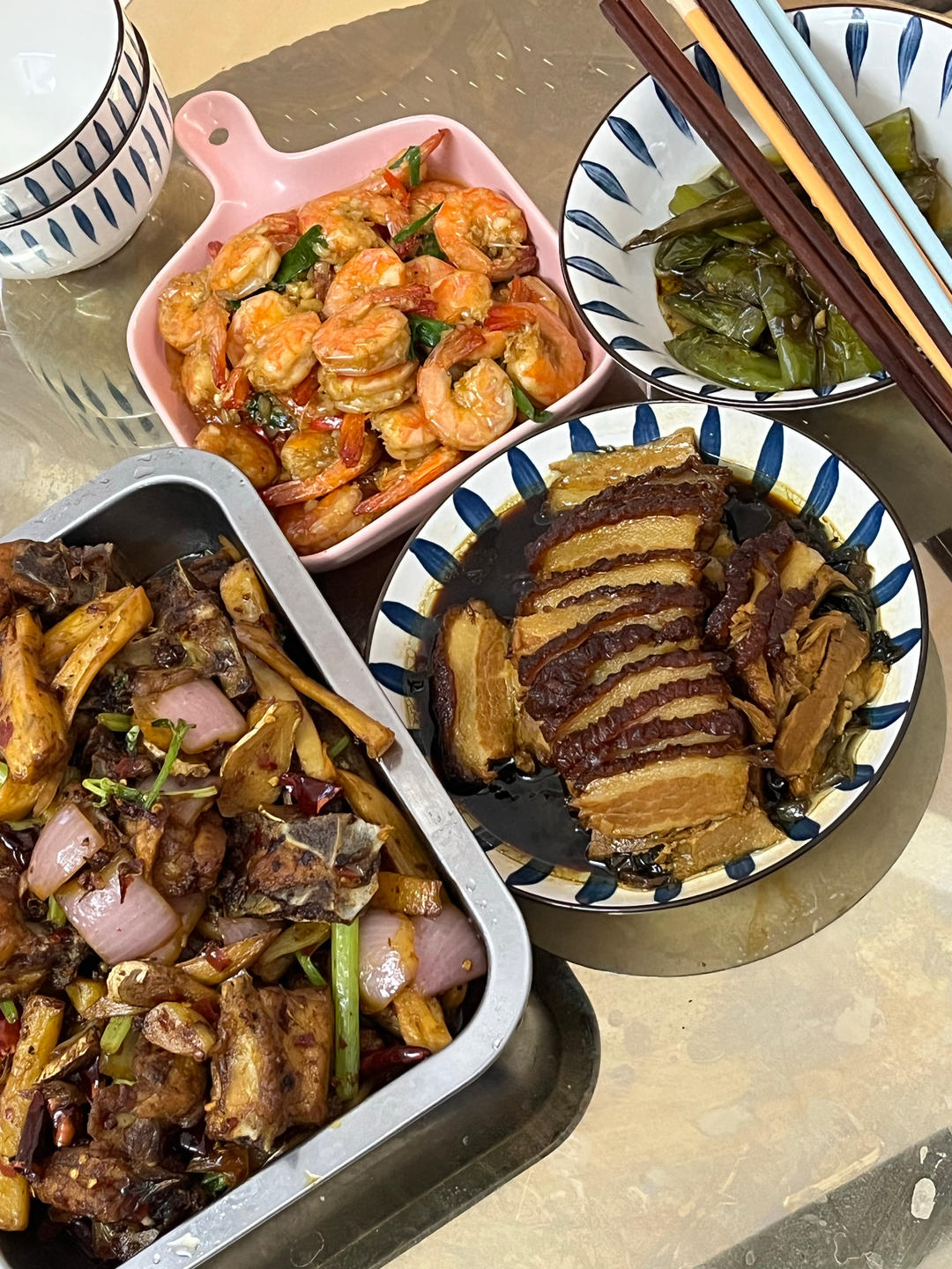 蒜蓉炒大虾