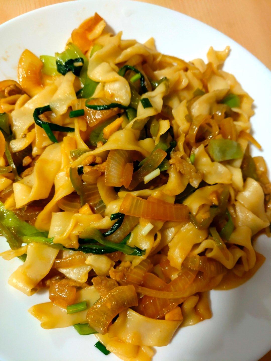 肉丝炒面