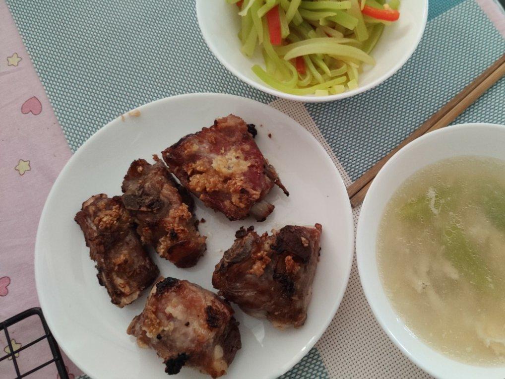 香到骨头里的蒜香排骨（烤箱）