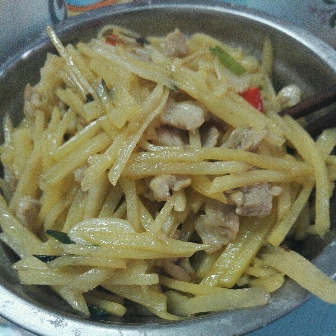 袖珍菇炒肉
