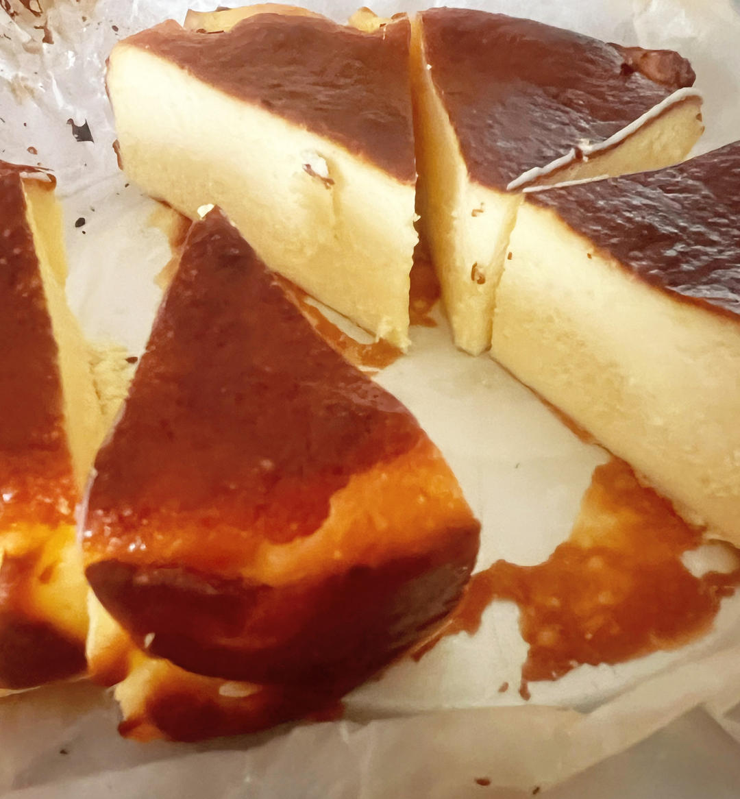 巴斯克芝士蛋糕『最简单的蛋糕』零失败🔥芝士控