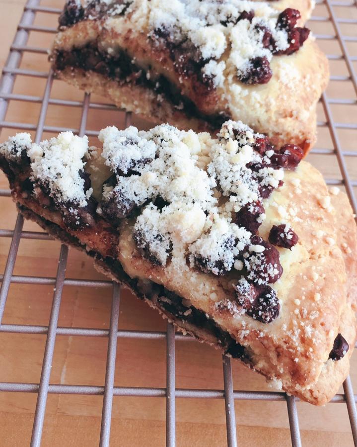 仿星巴克 蜜红豆司康