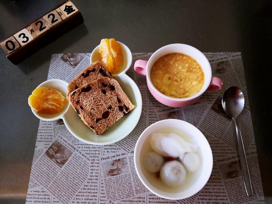 早餐•2019年3月22日