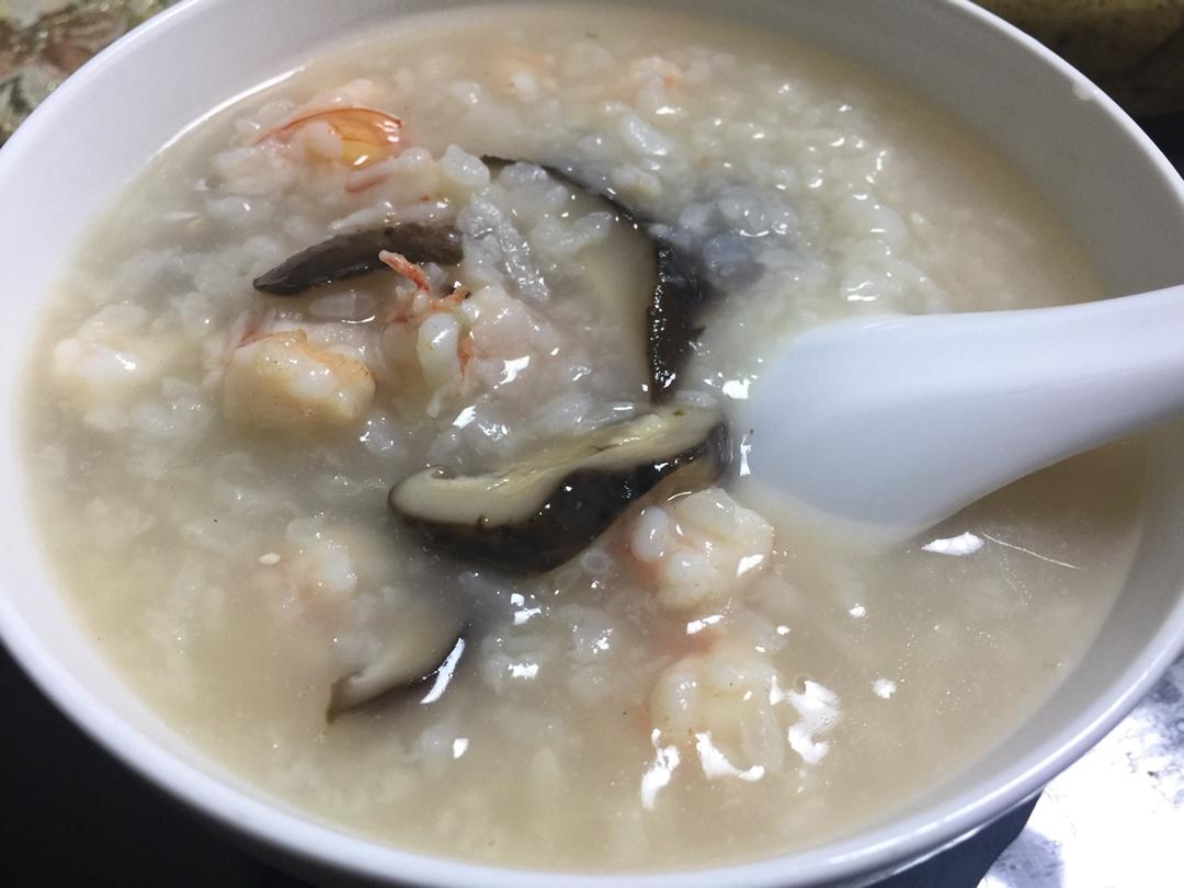 香菇虾粥