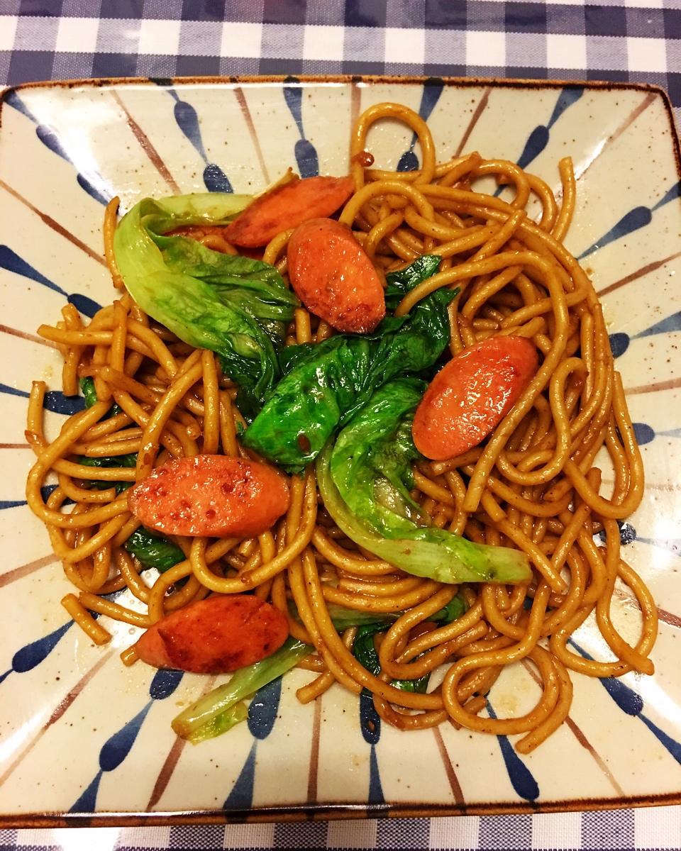 自制炒面