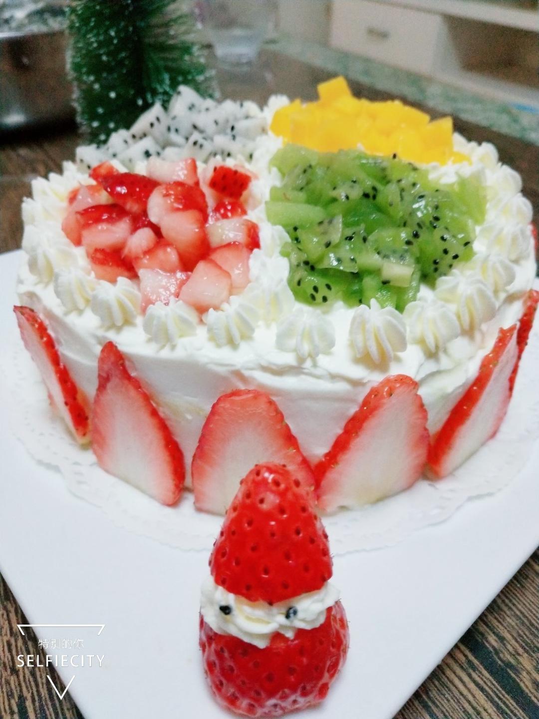 8寸水果生日蛋糕