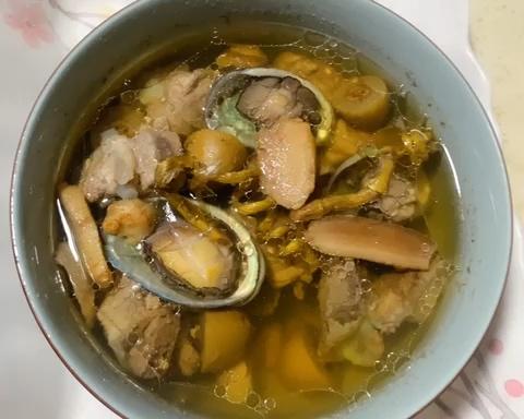 石斛橄榄鲍鱼排骨汤的做法