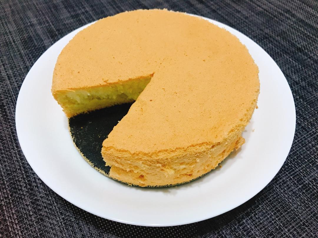 6寸戚风蛋糕（2蛋）