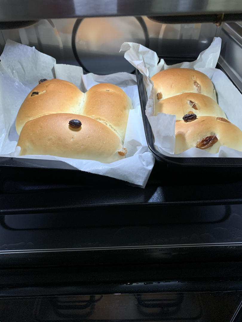 老面包土司！（普通面粉，植物油也可以做出好面包！小时候的味道。。。）