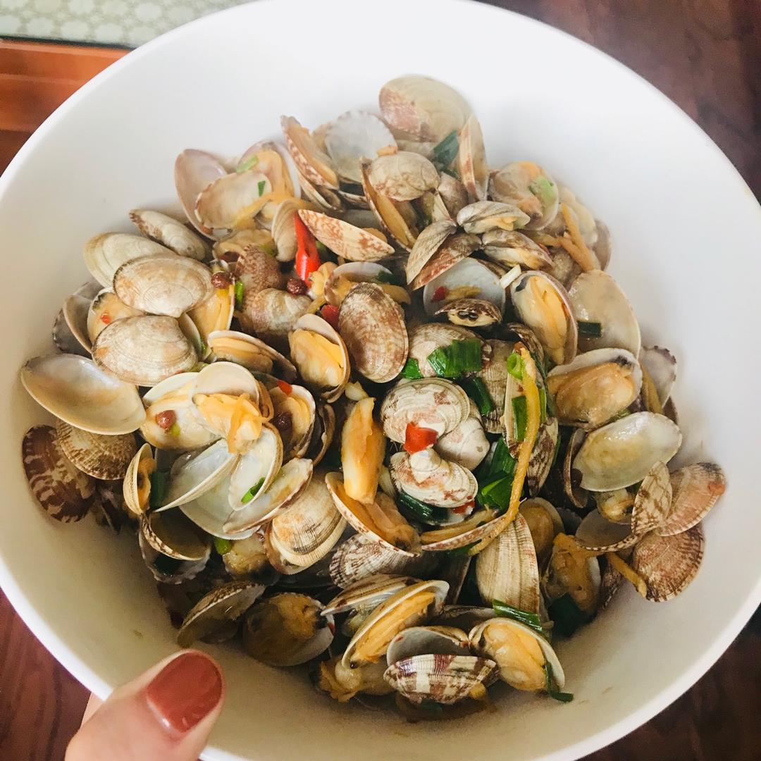 辣炒花蛤