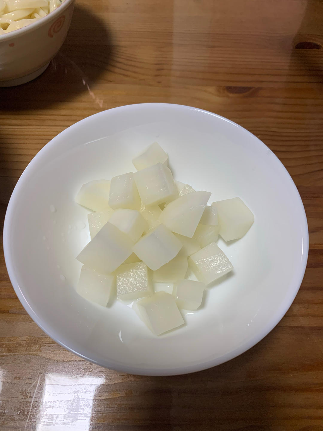 韩式炸鸡店腌萝卜