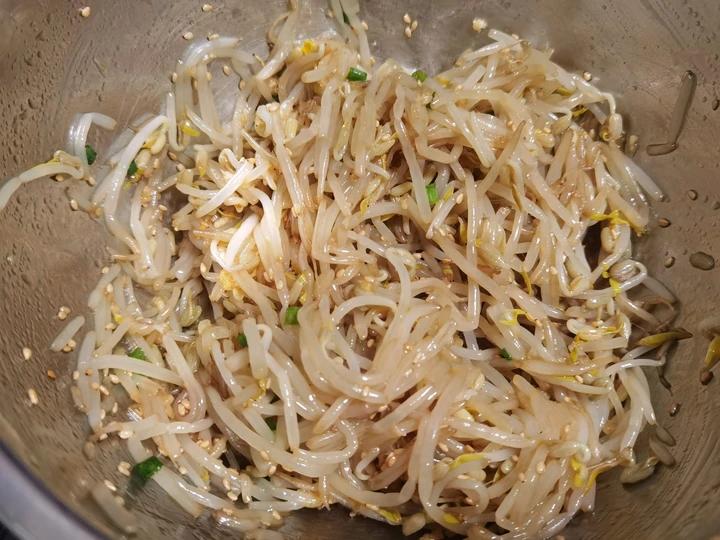 超简单韩式小菜 凉拌豆芽