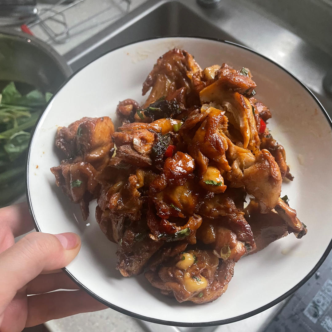 最简单的鸡肉做法——家常生炒鸡