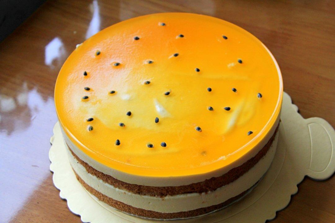 百香果慕斯蛋糕8寸圆形的全部作品
