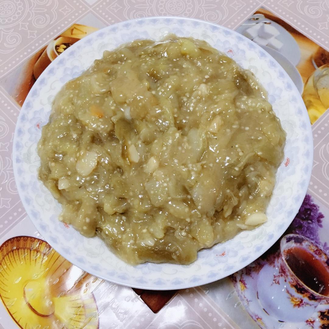 超好下饭的白茄子泥