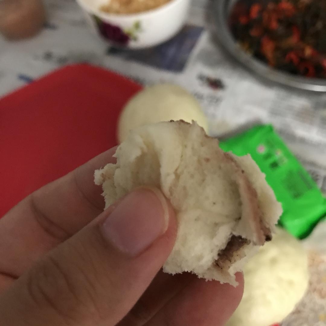 手工包子（肚脐包）