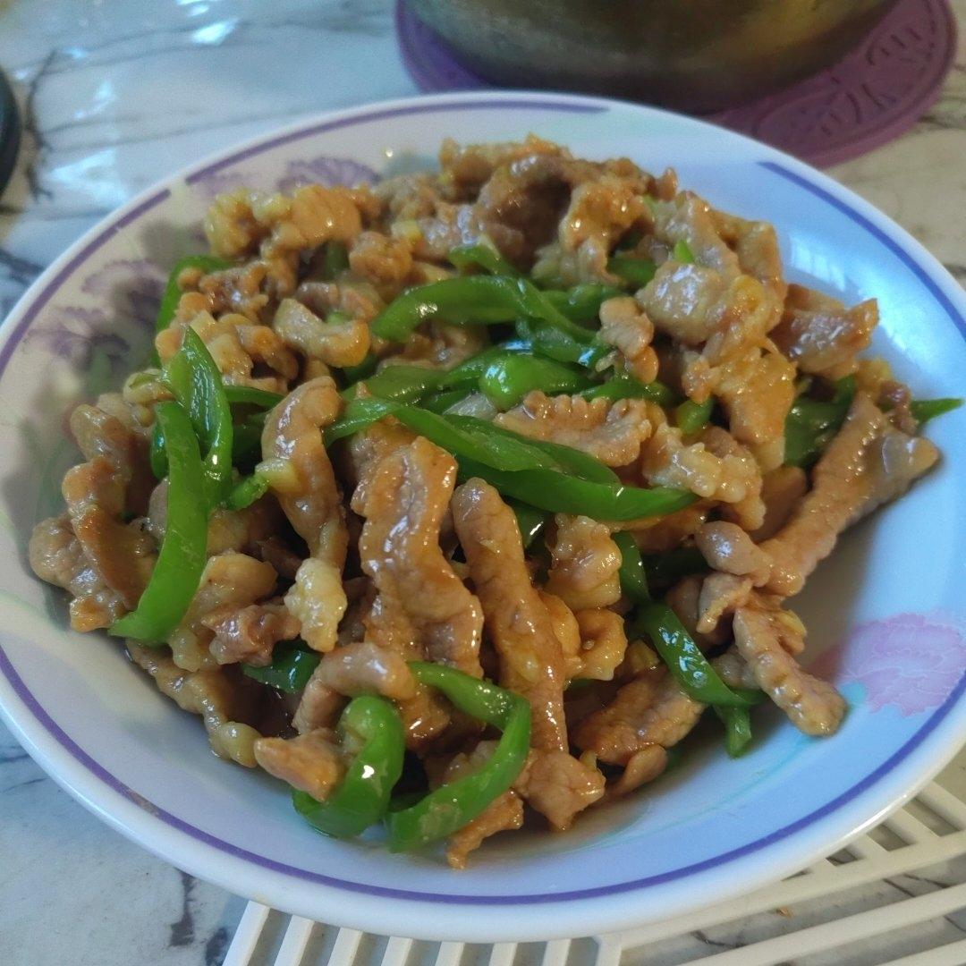 ‼️好吃到舔盘的青椒肉丝盖浇饭