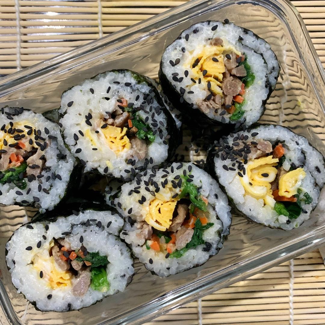 韩式紫菜包饭￨料超足