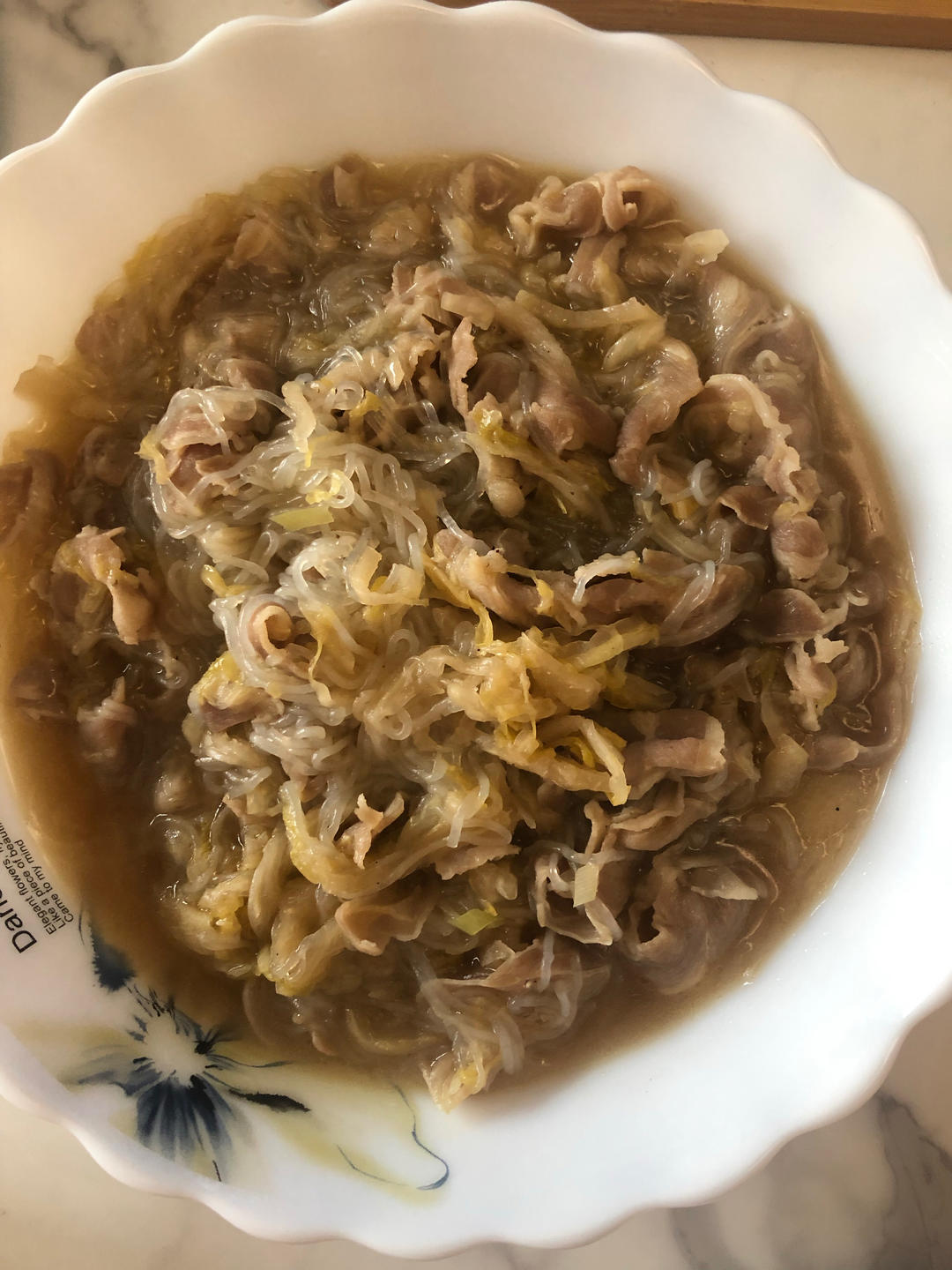 羊肉片炖酸菜