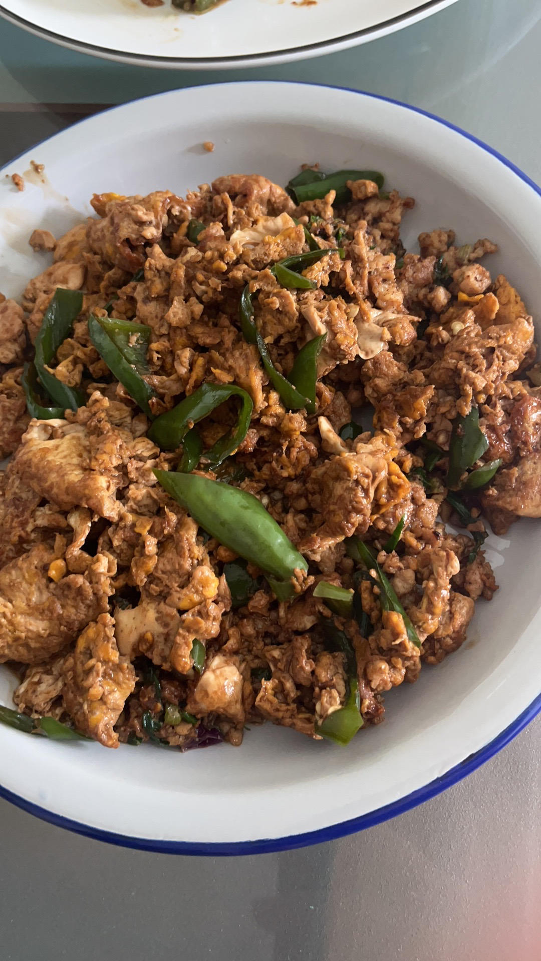 超级下饭的青椒炒鸡蛋