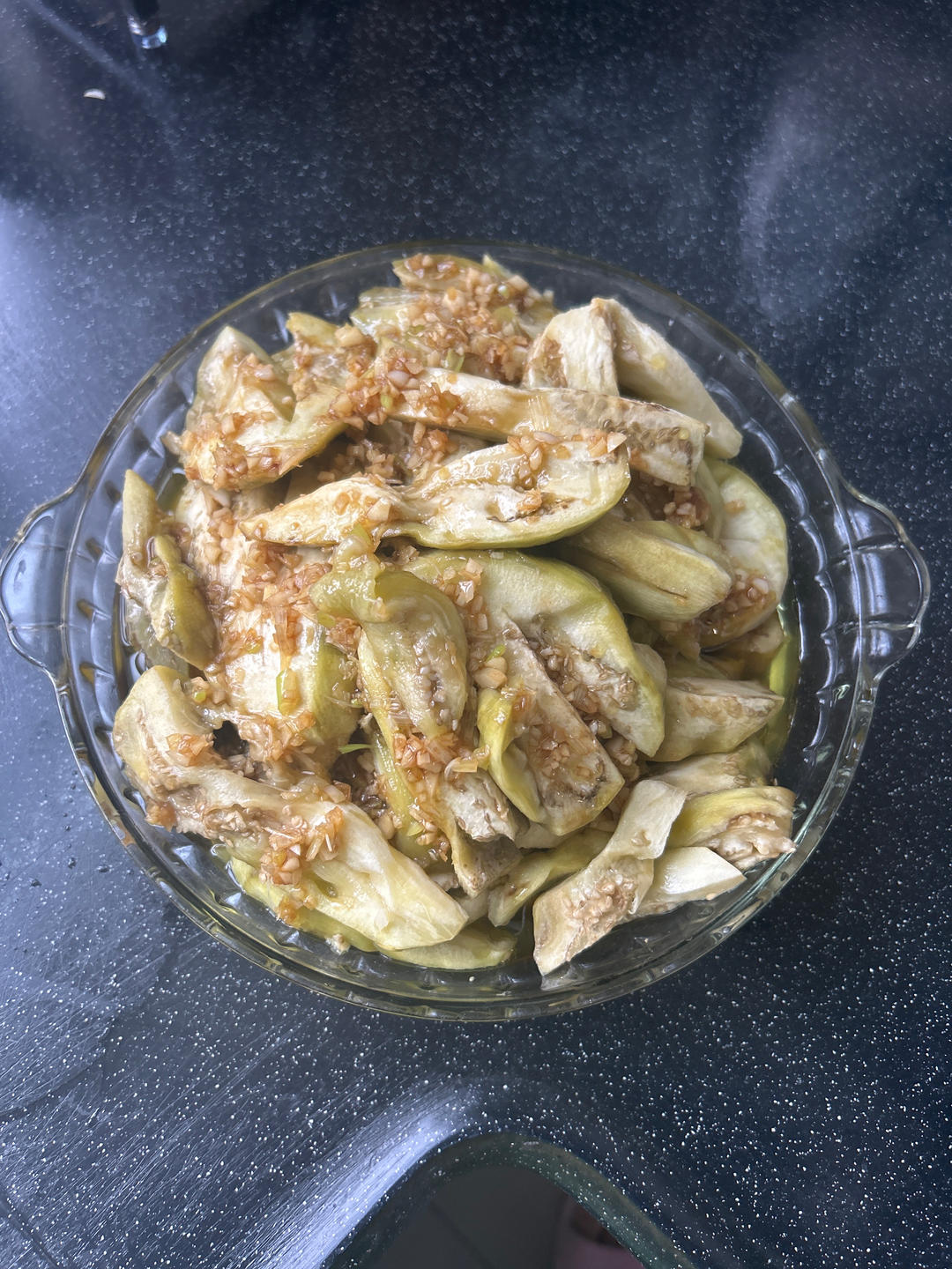 蒜泥茄子（蒸）