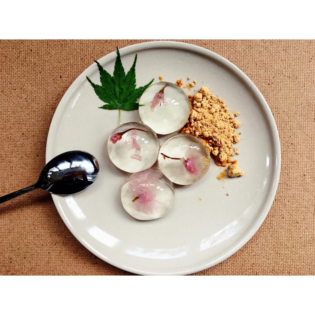 alex-lee做的日本最温柔的梦幻和菓子 — 水信玄饼