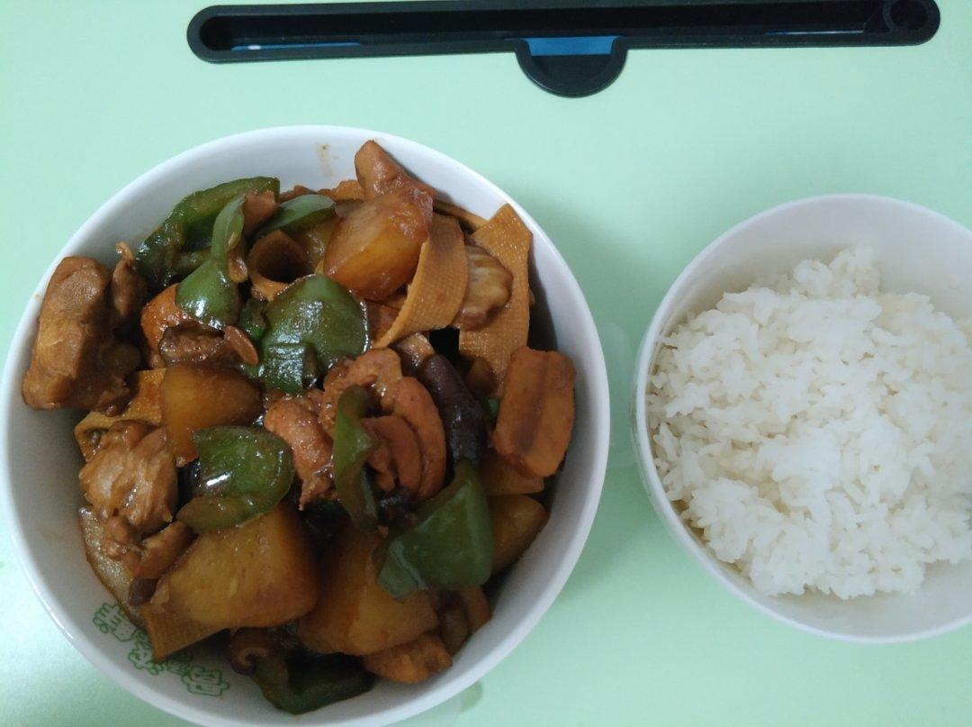 跟山东大厨学的黄焖鸡米饭