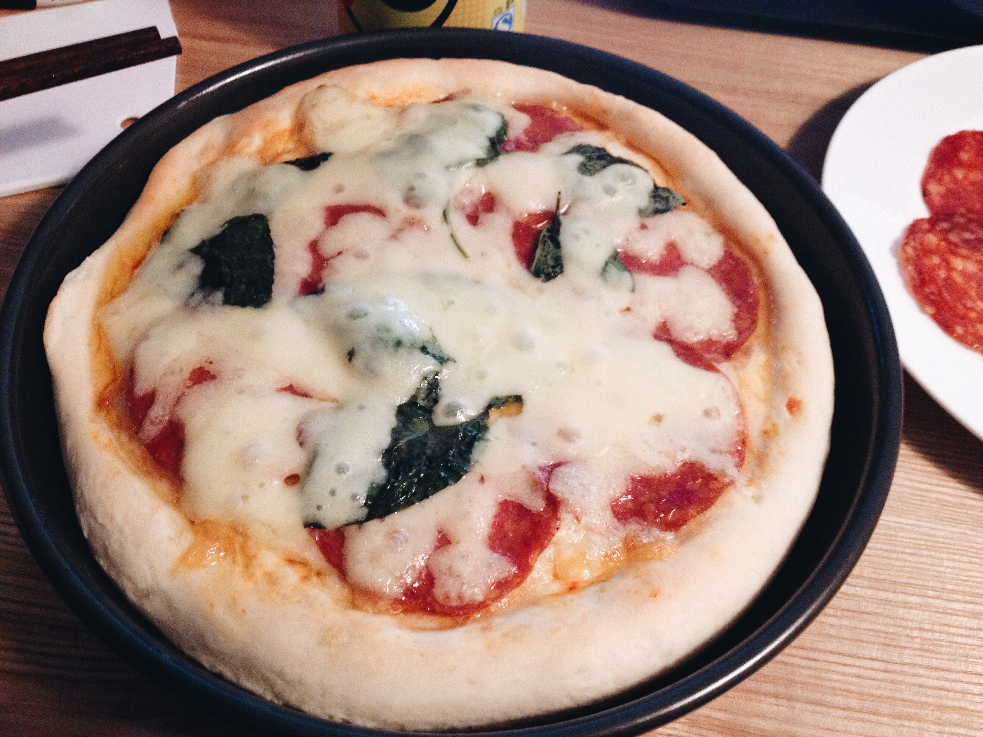 夏威夷pizza（附饼底冷冻法）