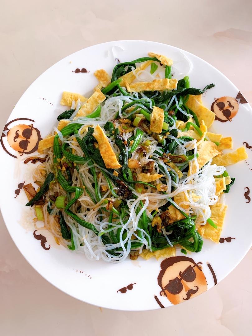 万能凉拌菜料汁（凉拌菠菜粉丝）