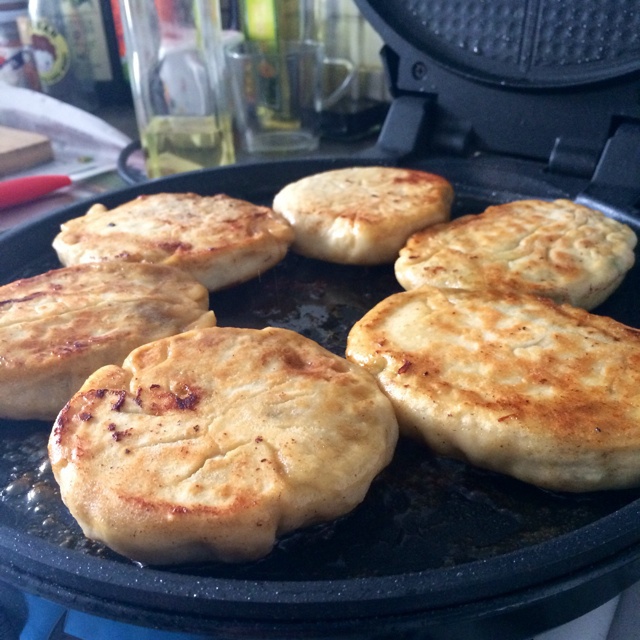 韭菜鸡蛋馅饼