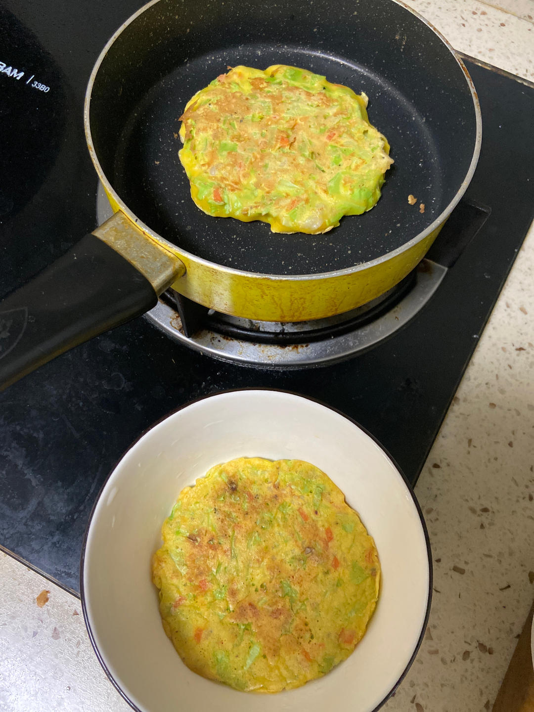 让孩子大口吃菜的包菜饼