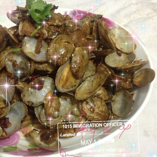 辣炒蚬子