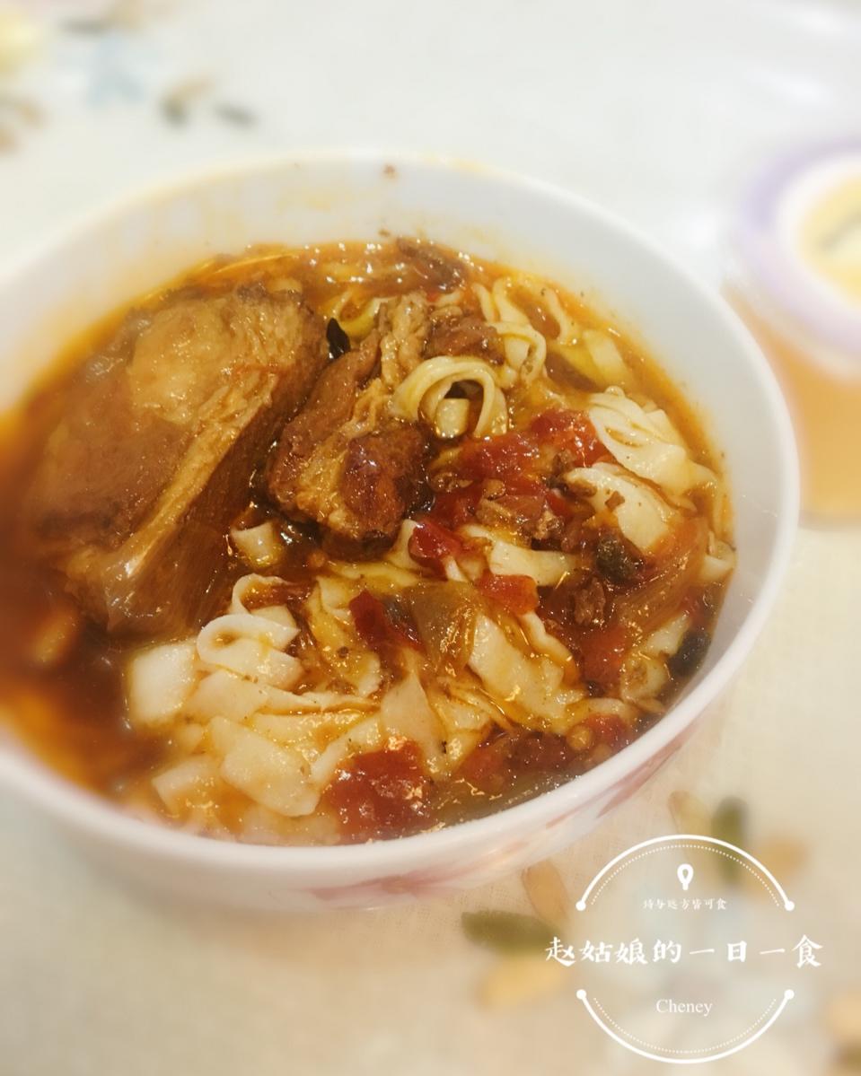 红烧排骨面