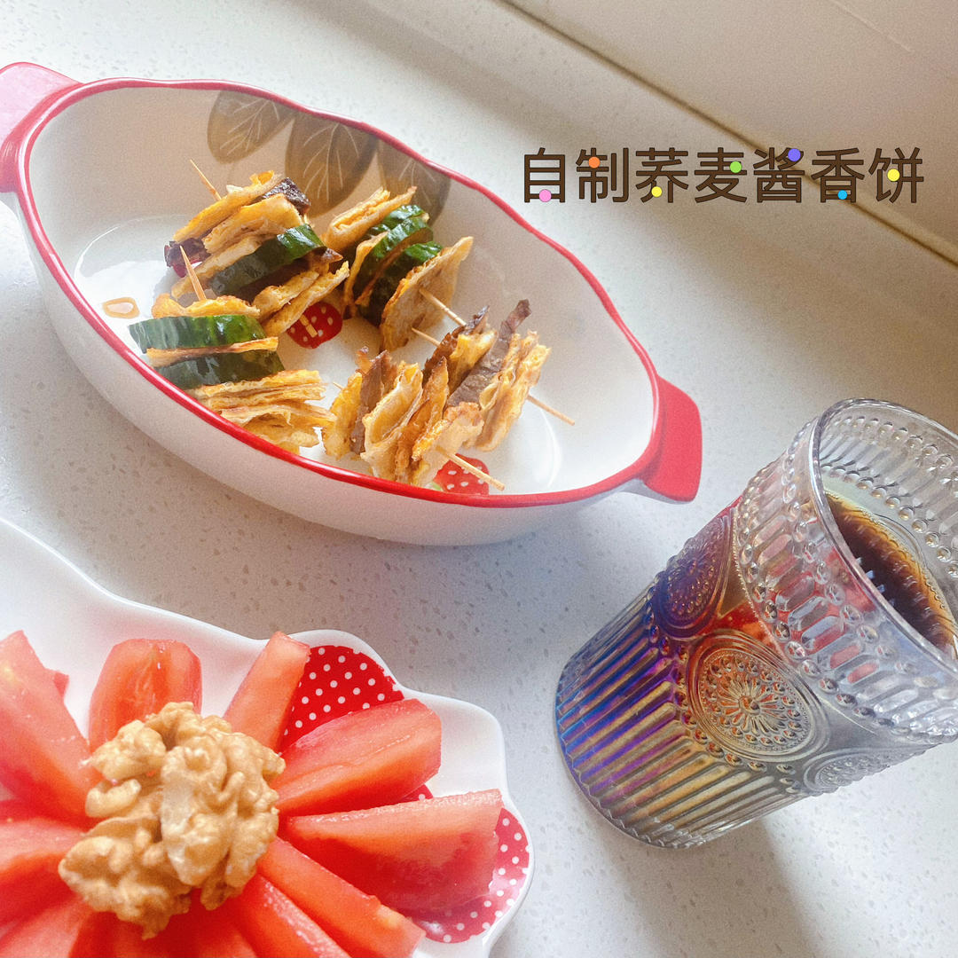 家庭版酱香饼（娃一出锅就吃三块）