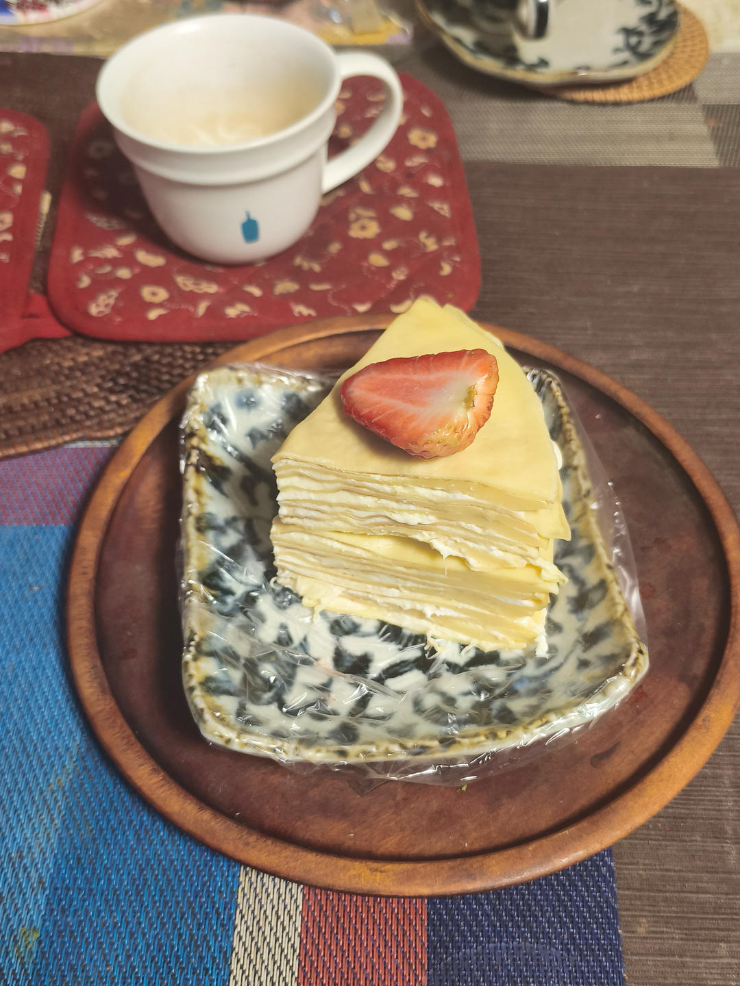 榴莲千层（超软糯蛋皮配方٩( ᐛ )و