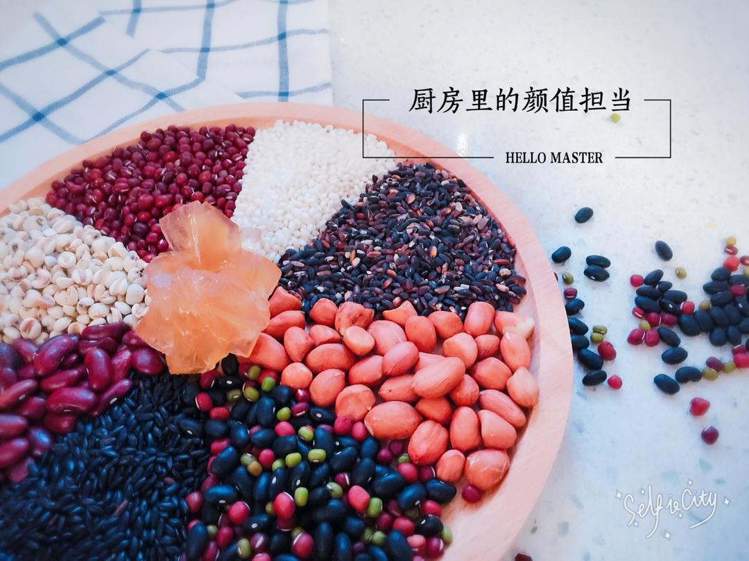 珐琅锅煲腊八粥