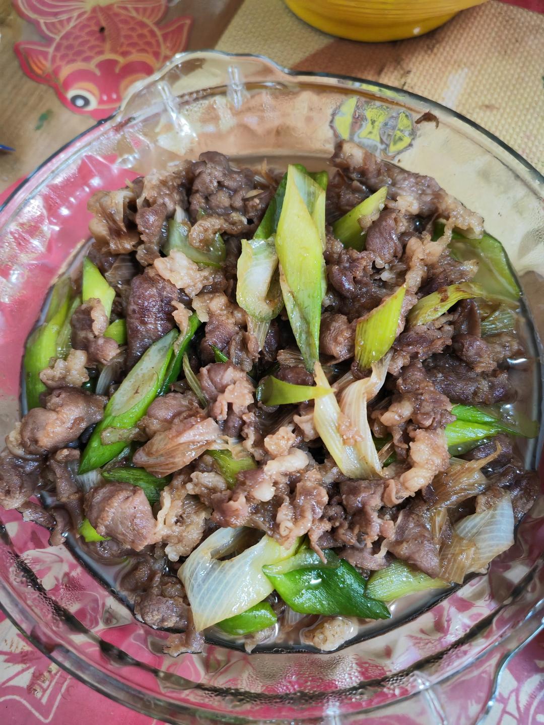 葱爆羊肉