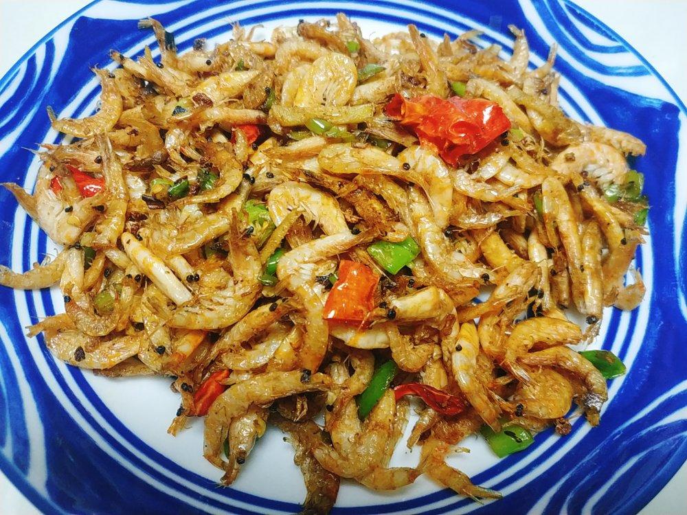 香辣磷虾（绝妙下酒菜）