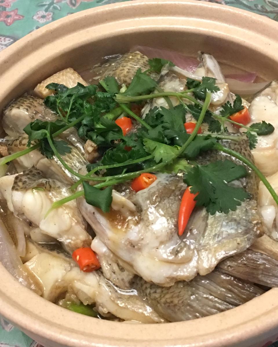 啫啫鱼煲