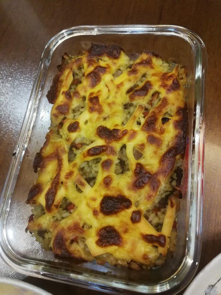 "芝士"就是力量--黑胡椒牛肉焗饭