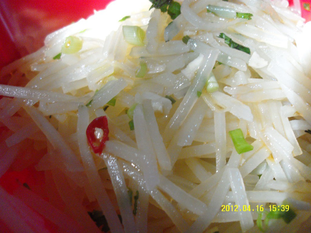 凉拌土豆丝