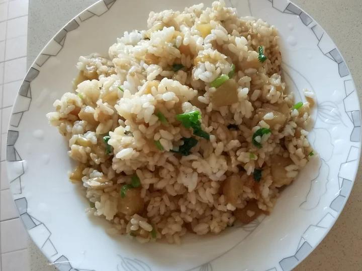 特别好吃的茄子炒饭